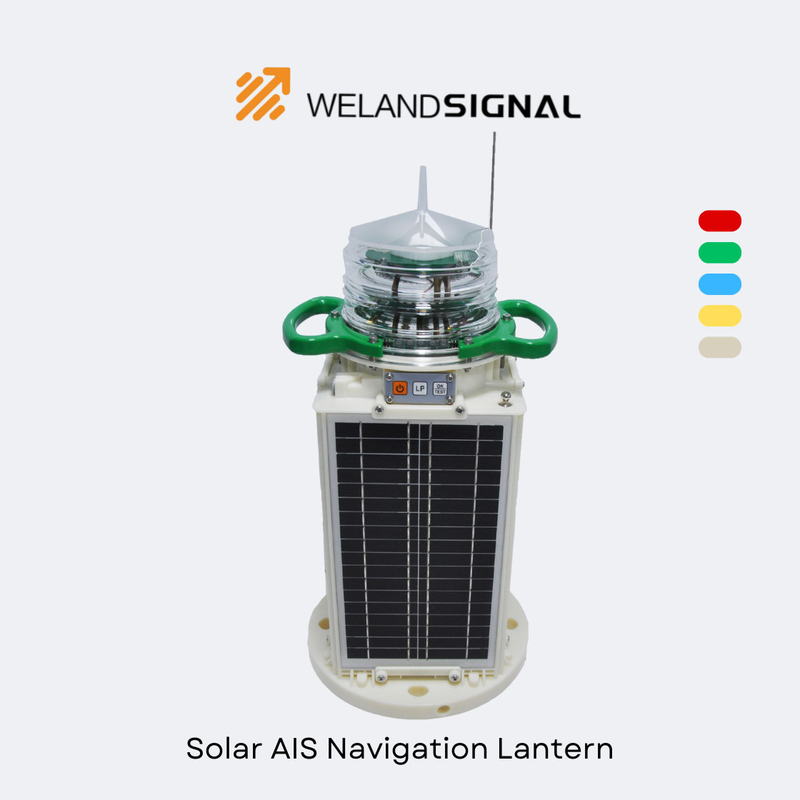 AIS60 IP68 Zonne-aangedreven Boot Navigatielichten Met GPS En Beidou Naadloze Wereldwijde Integratie, Intelligente Navigatie
