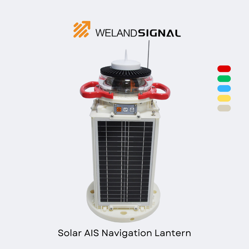 AIS60 IP68 Zonne-aangedreven Boot Navigatielichten Met GPS En Beidou Naadloze Wereldwijde Integratie, Intelligente Navigatie