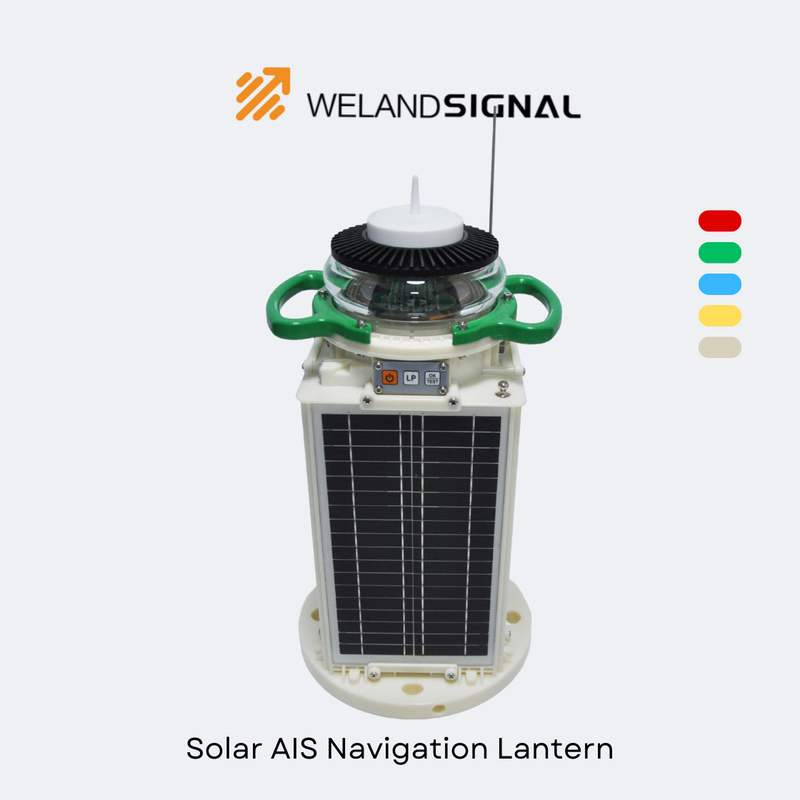 AIS60 IP68 Zonne-aangedreven Boot Navigatielichten Met GPS En Beidou Naadloze Wereldwijde Integratie, Intelligente Navigatie
